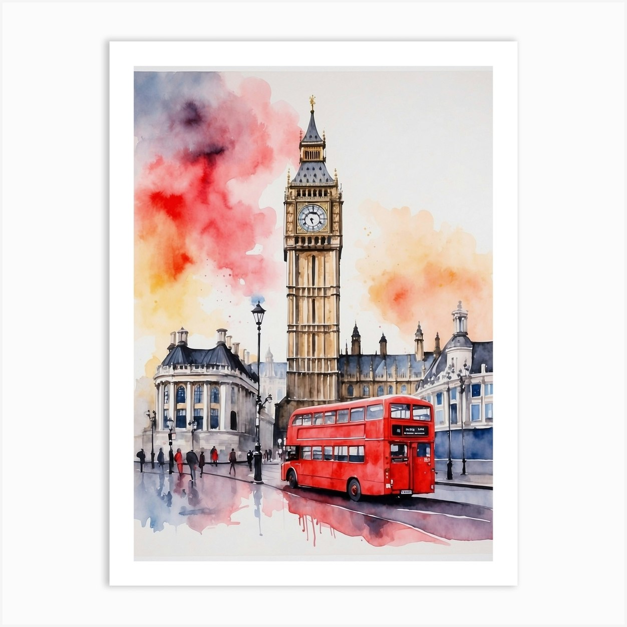 Big Ben Canvas Print Art Print by Vitalka - Fy