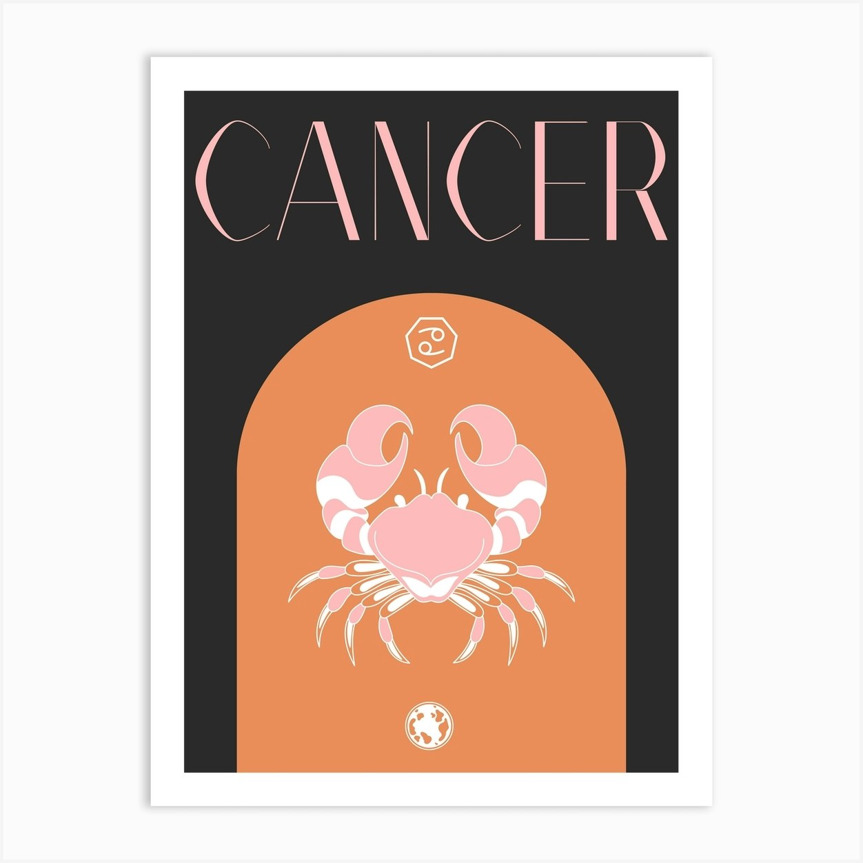 Cancer Art Print By Sofe Store - Fy