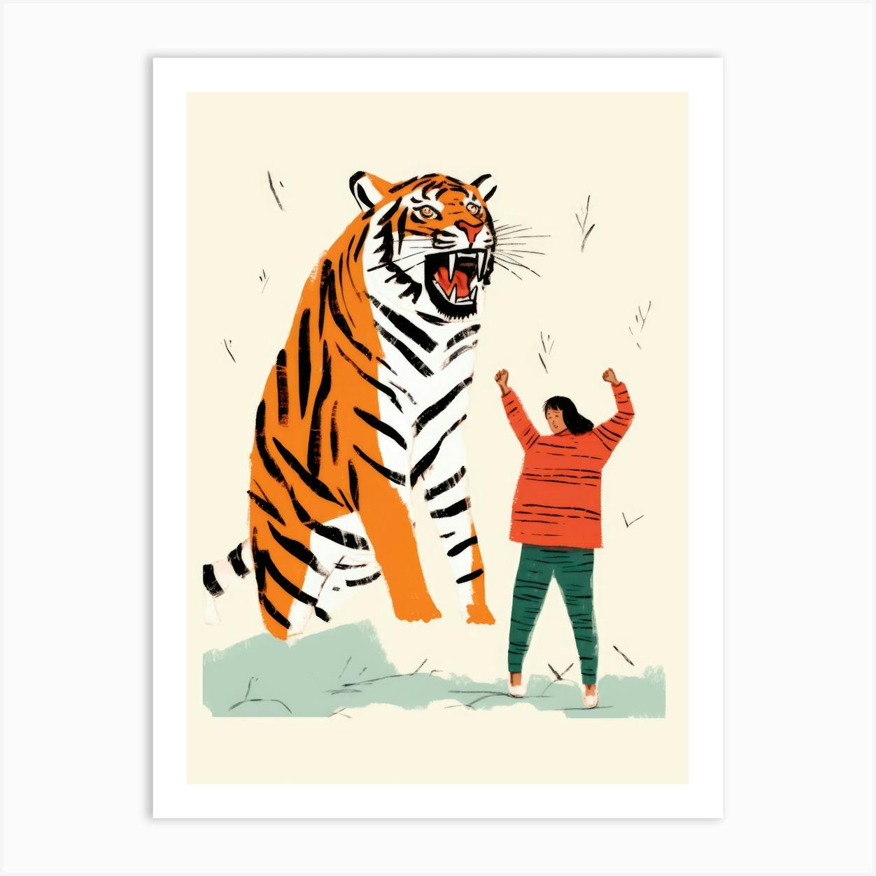 Tiger 15 Art Print