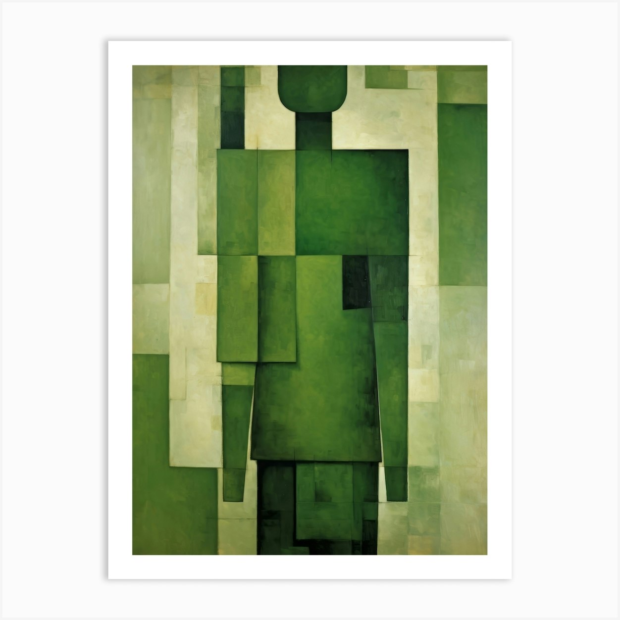 Green Mélange Art Print By Zodiachroma Fy