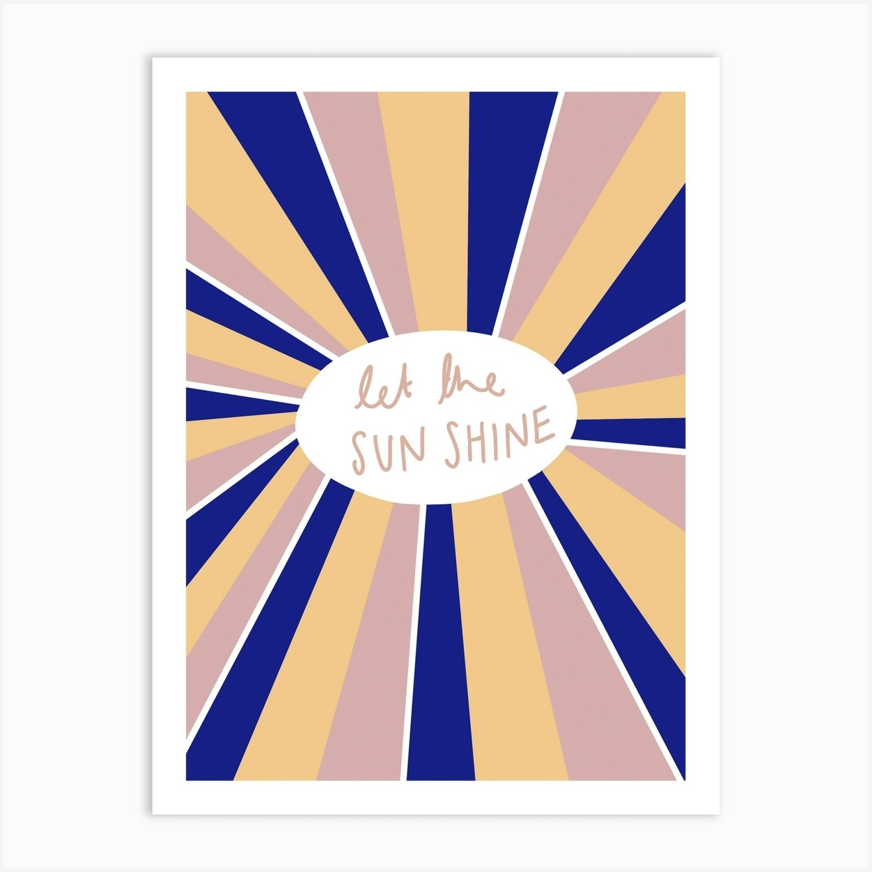 Let The Sun Shine Art Print by Katie Grosvenor - Fy