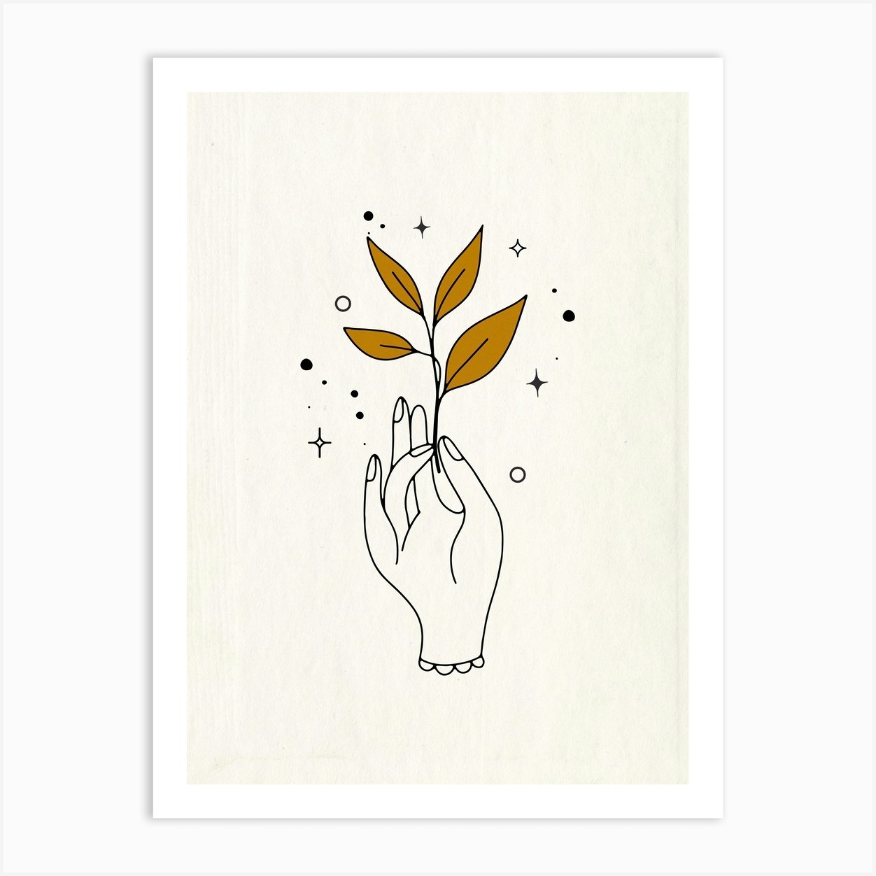 Magical Plant Art Print by Girls Only - Fy