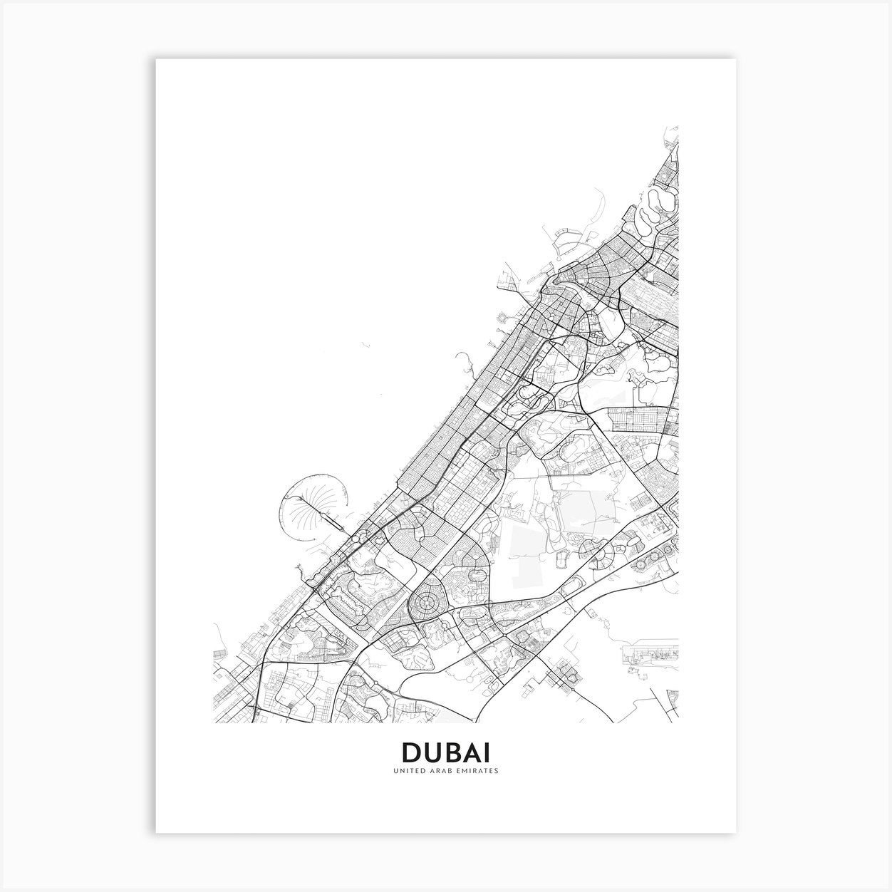 Dubai Art Print by Atlas Prints - Fy