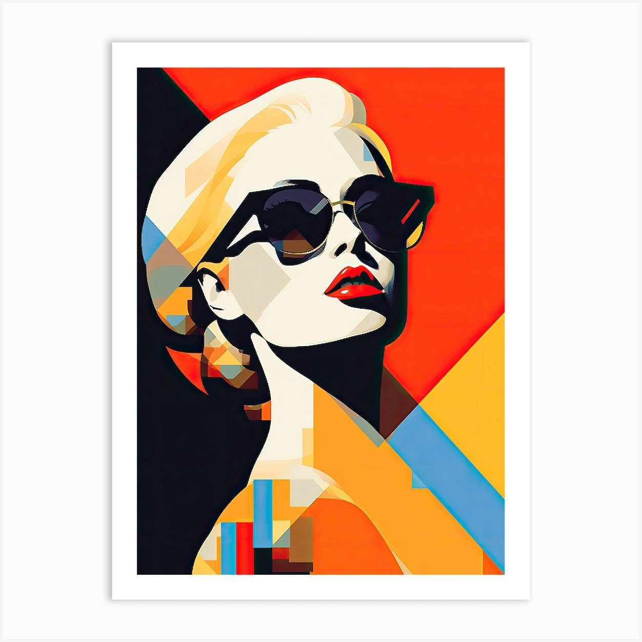 California, Pop art Art Print by Art-Syndicate - Fy