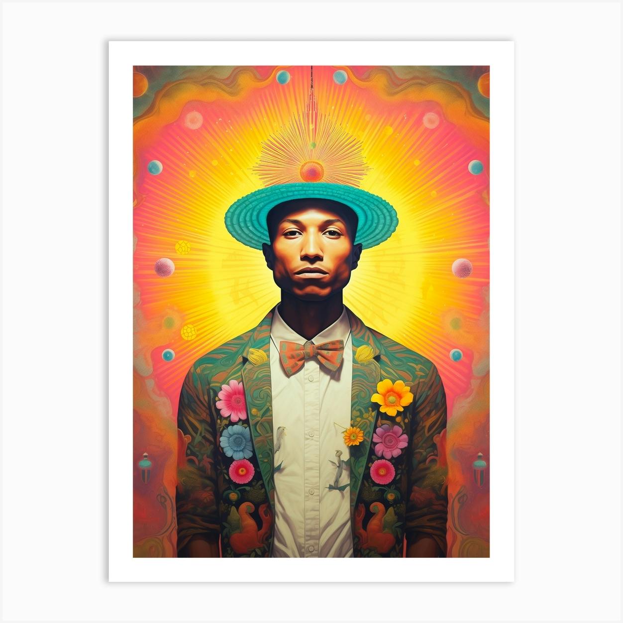 Pharrell Williams 2 Art Print