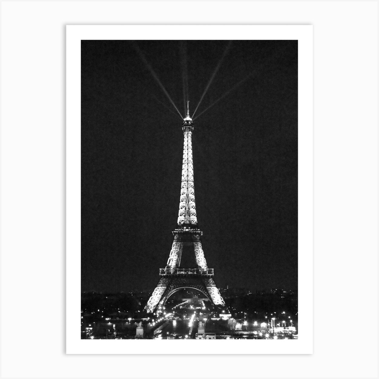 Eiffel Tower Art Print by Yara Isabel - Fy