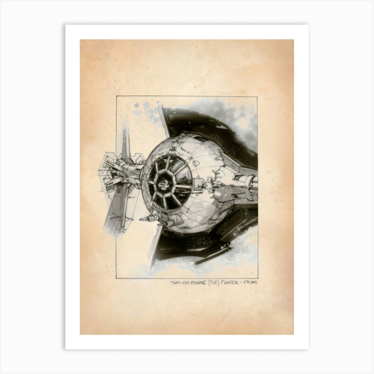 Star Wars X Wing Art Print By Husom Mandala Fy 8015