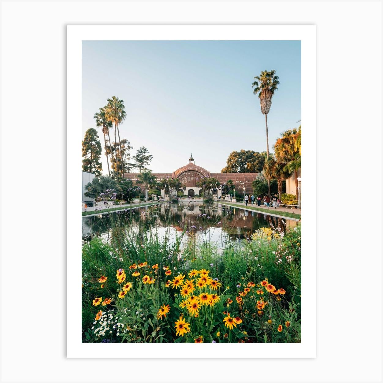 Botanical Building, Balboa Park Art Print By Jon Bilous - Fy