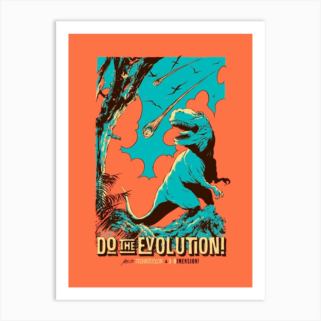 Do The Evolution Art Print by Mathiole - Fy