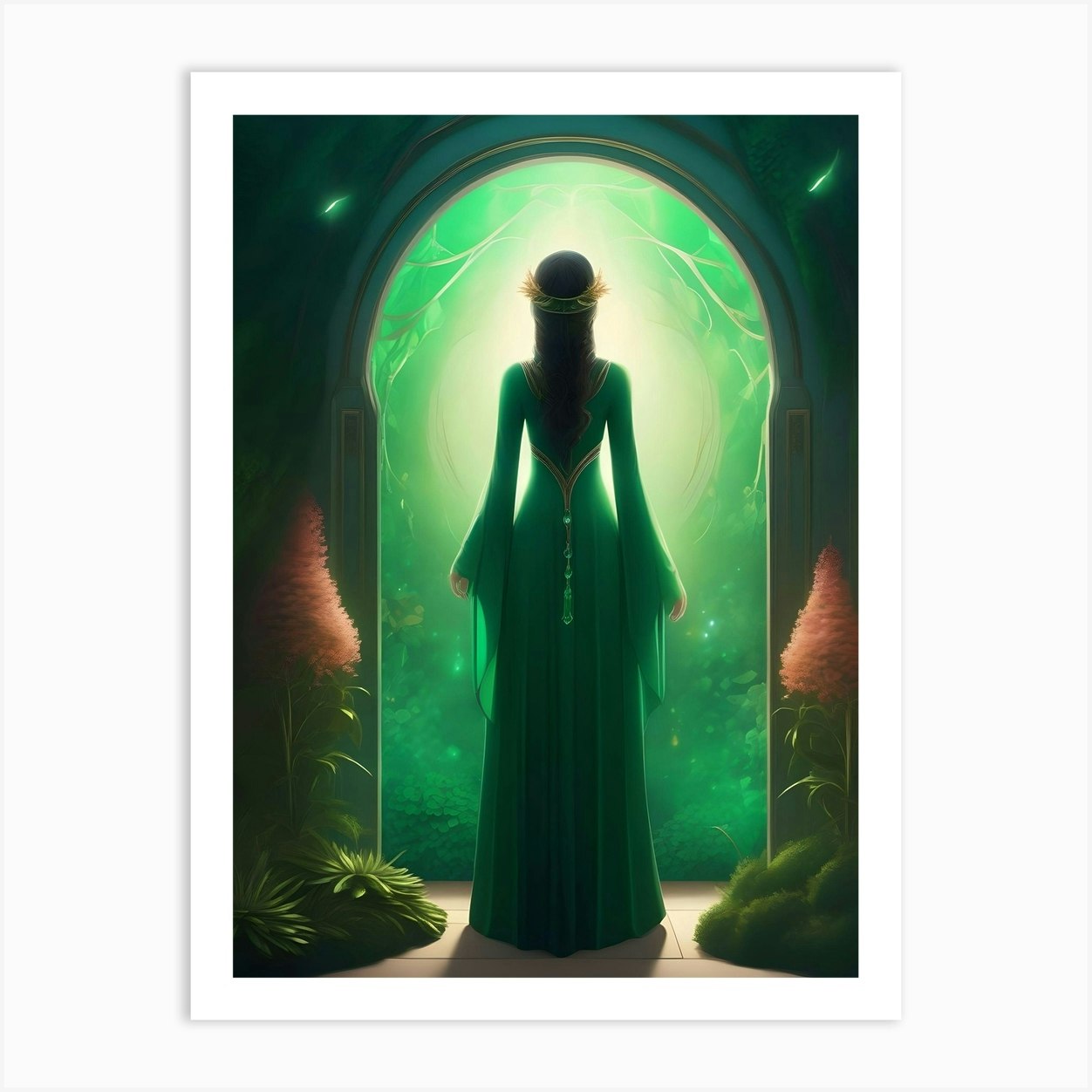 Hidden Forest Art Print By Hey Birb Fy