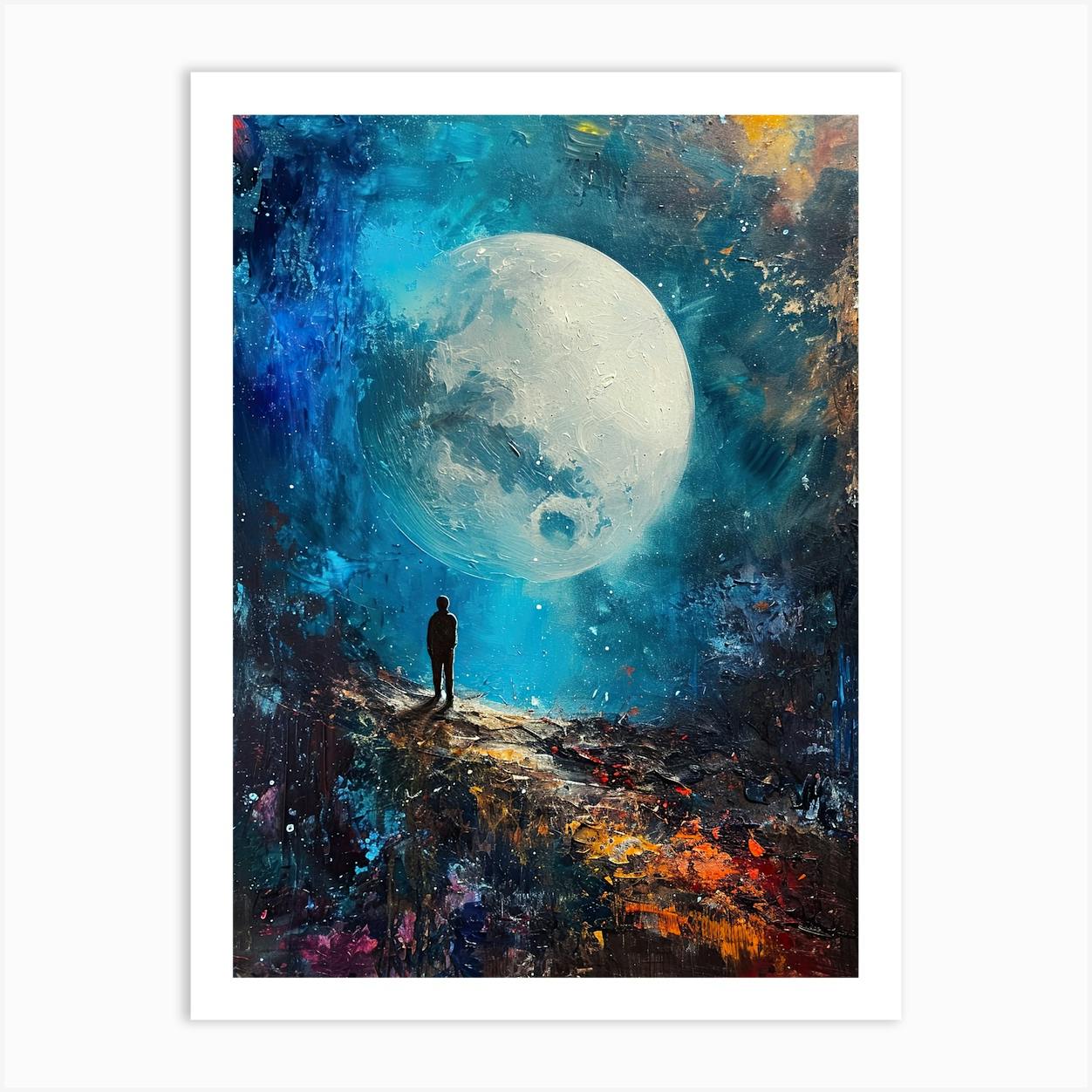 芸術写真 Nature Photograph Full Moon Art Print il_340x270.1691267292_q2mo.jpg