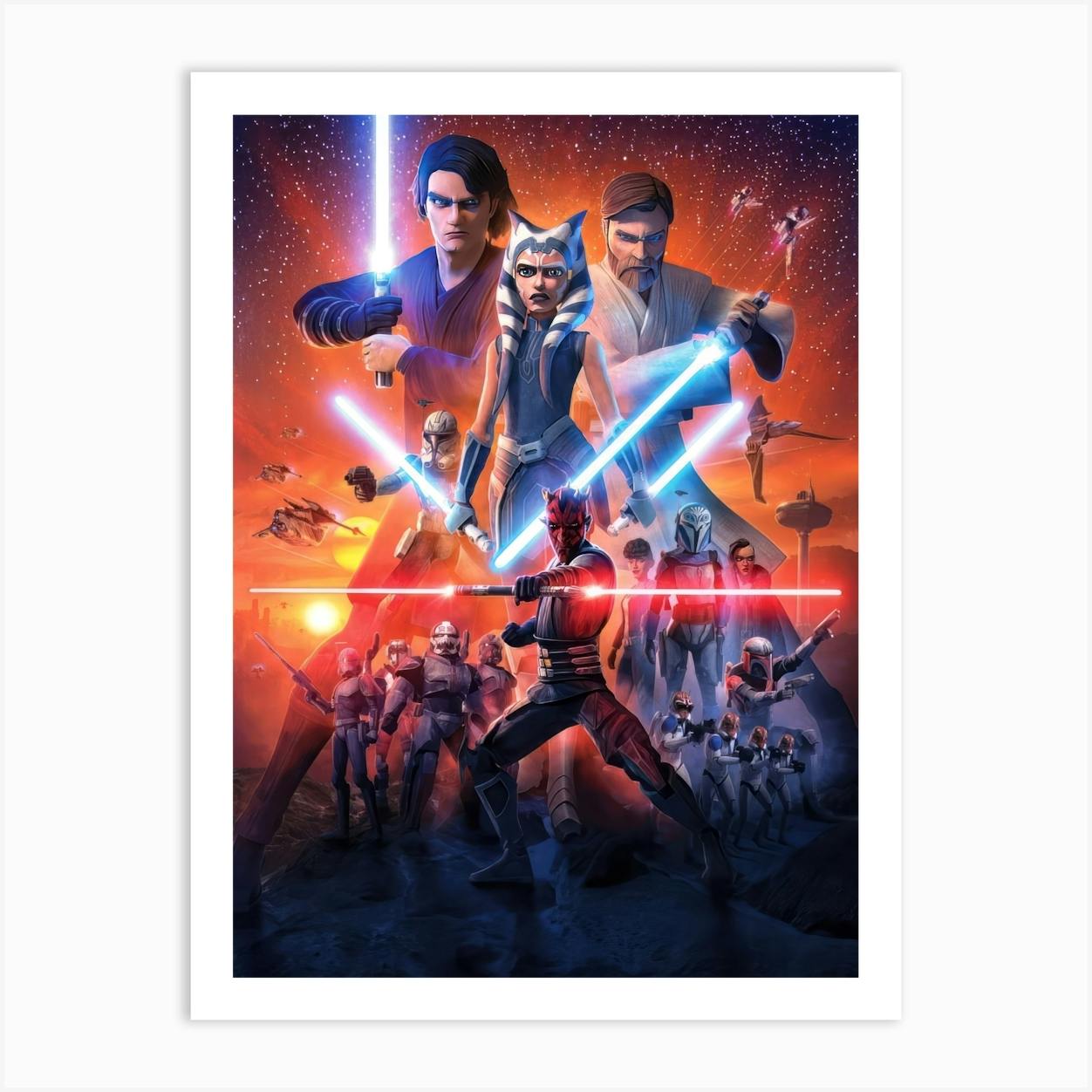 Star wars art clearance prints