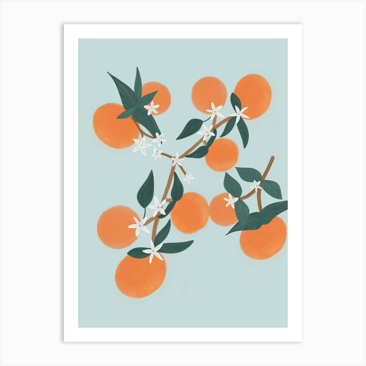 Orange Art Prints & Posters | Fast shipping & free returns on all ...