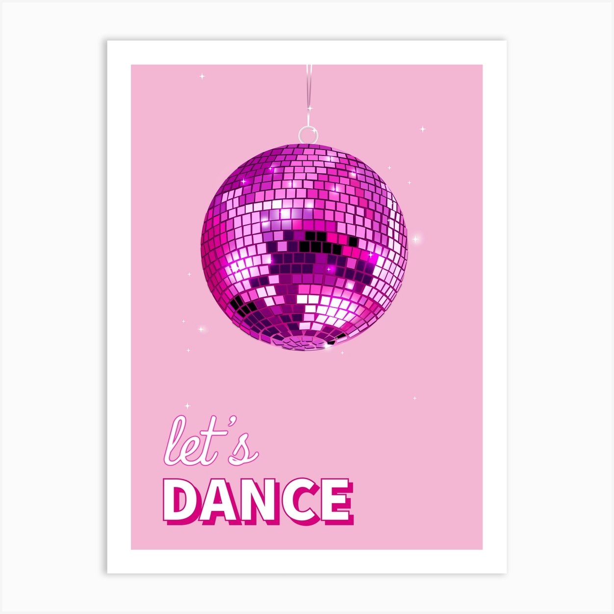 Lets Dance Art Print By Duvoko Design - Fy