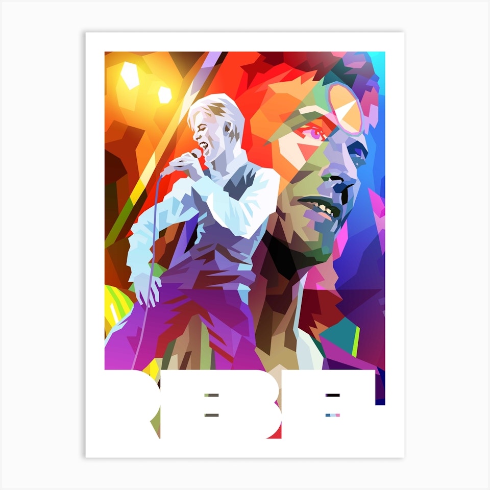 David Bowie Canvas Print by Liam Brazier - Fy