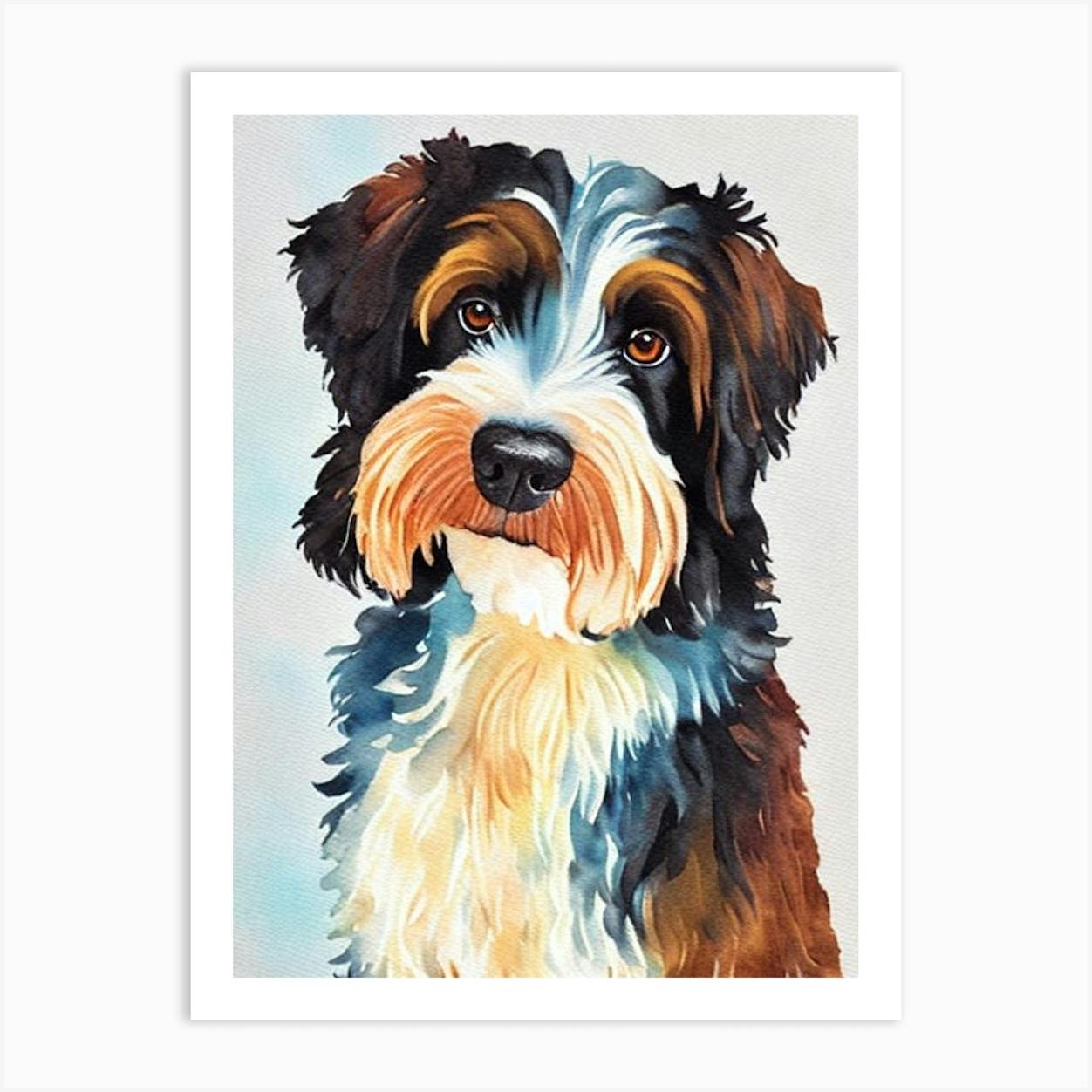 Portuguese water dog store art