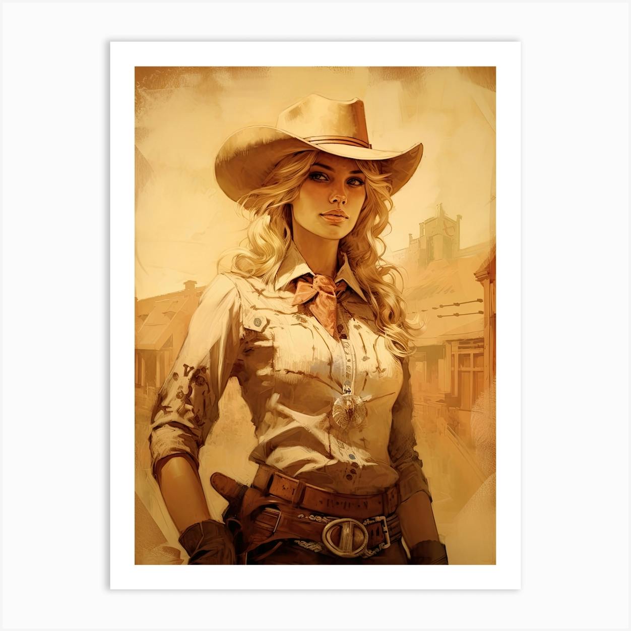 Style deals cowboy girl