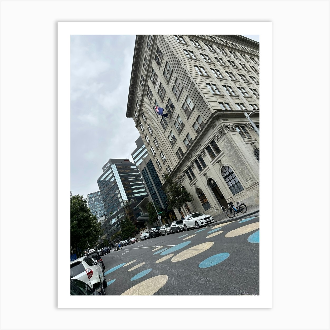 Auckland Central Art Print by Abdi597 Fy