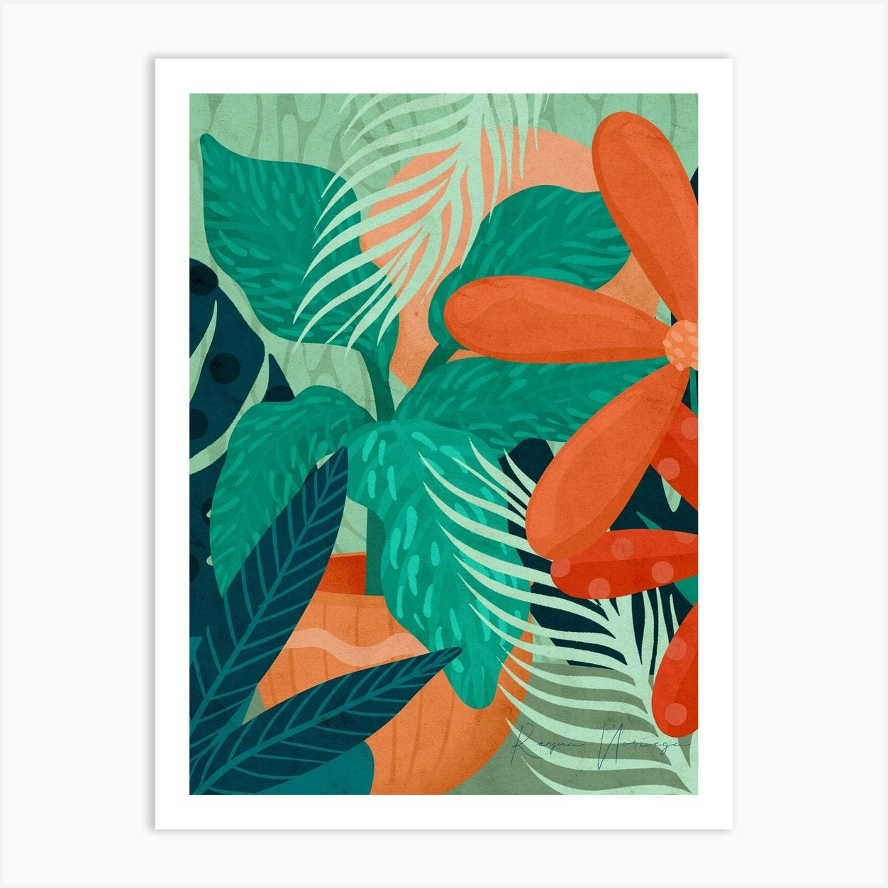 Houseplants Art Print by Reyna Noriega - Fy