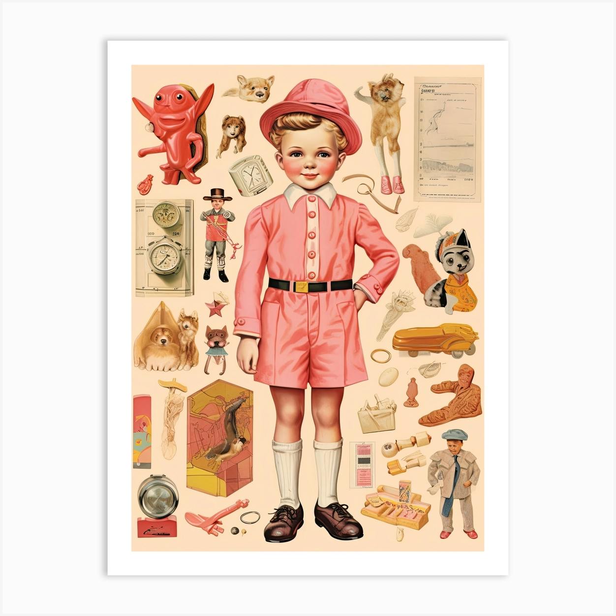Paper doll boy discount