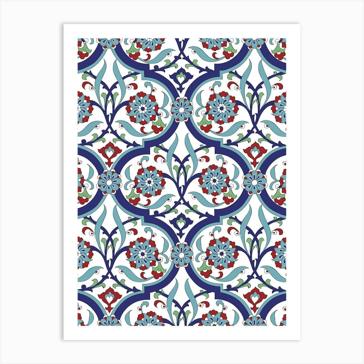 タペストリー　イズニク　IZNIK タペストリー イズニク IZNIK IZNIK POTTERY TILE - Magnum Opus