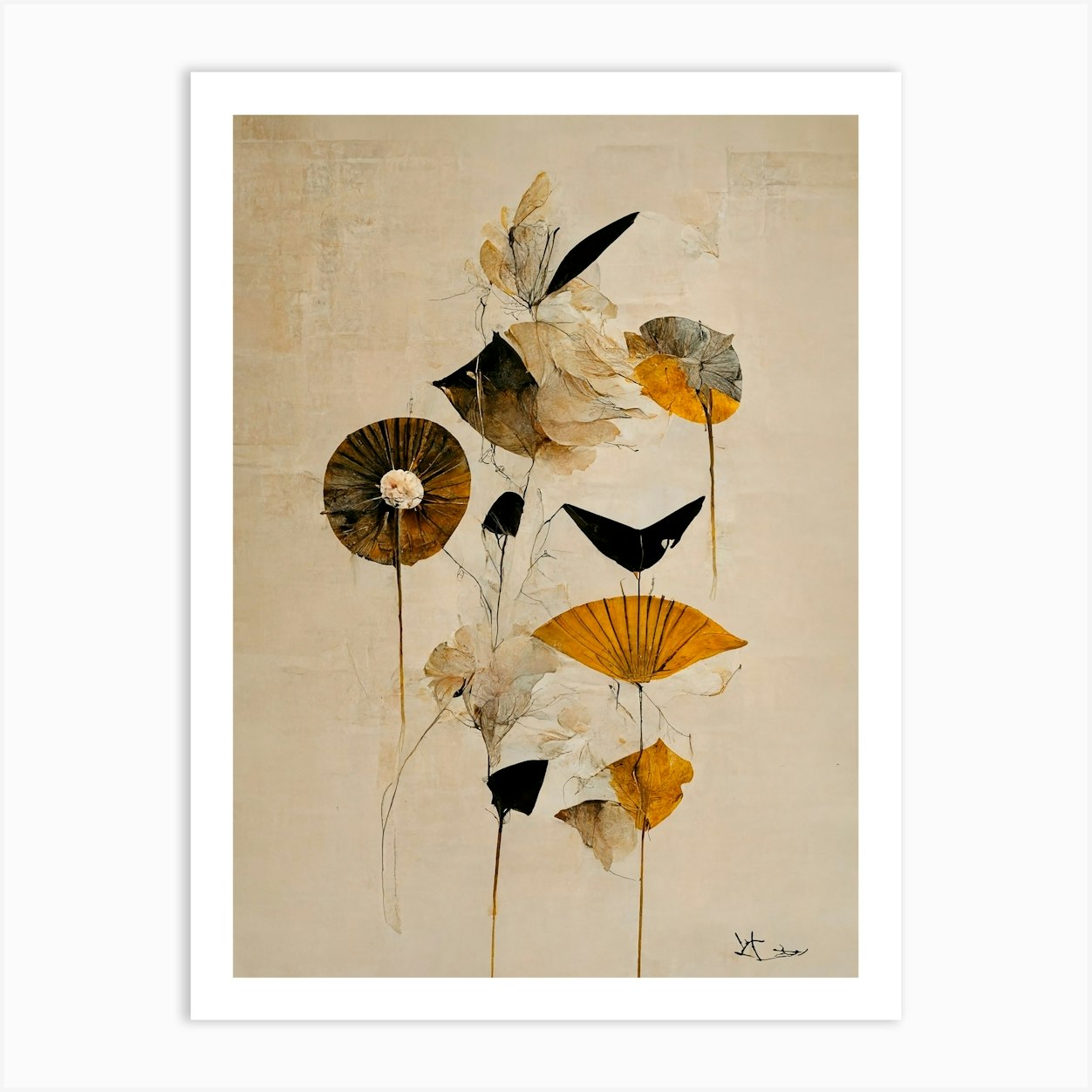 Kukkia Art Print by Treechild Fy