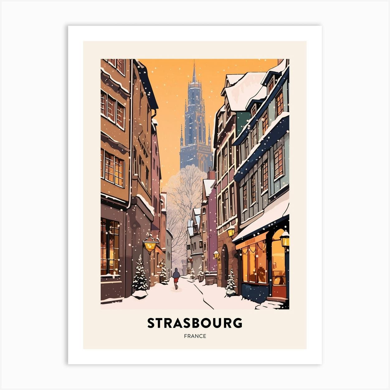 Strasbourg Poster Print Strasbourg Landscape Wall Art France on Canvas Art Strasbourg Print Decor Wall good Art Strasbourg Photo Canvas Wall Art