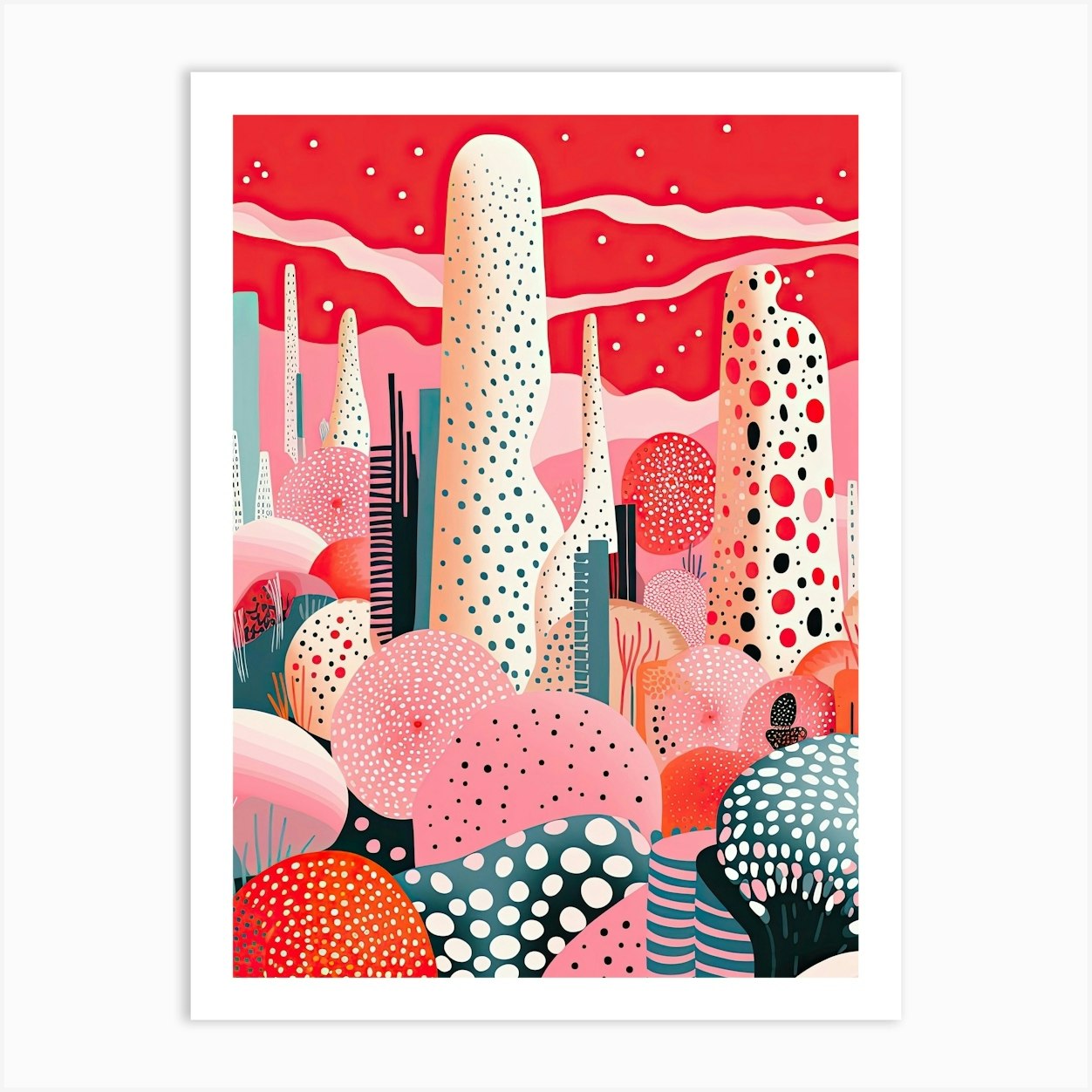 Sydney, Illustration In The Style Of Pop Art 1 Art Print by Travel ...