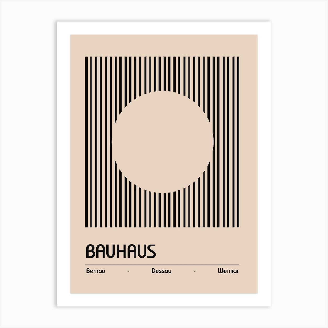 Bauhaus Design Art Print