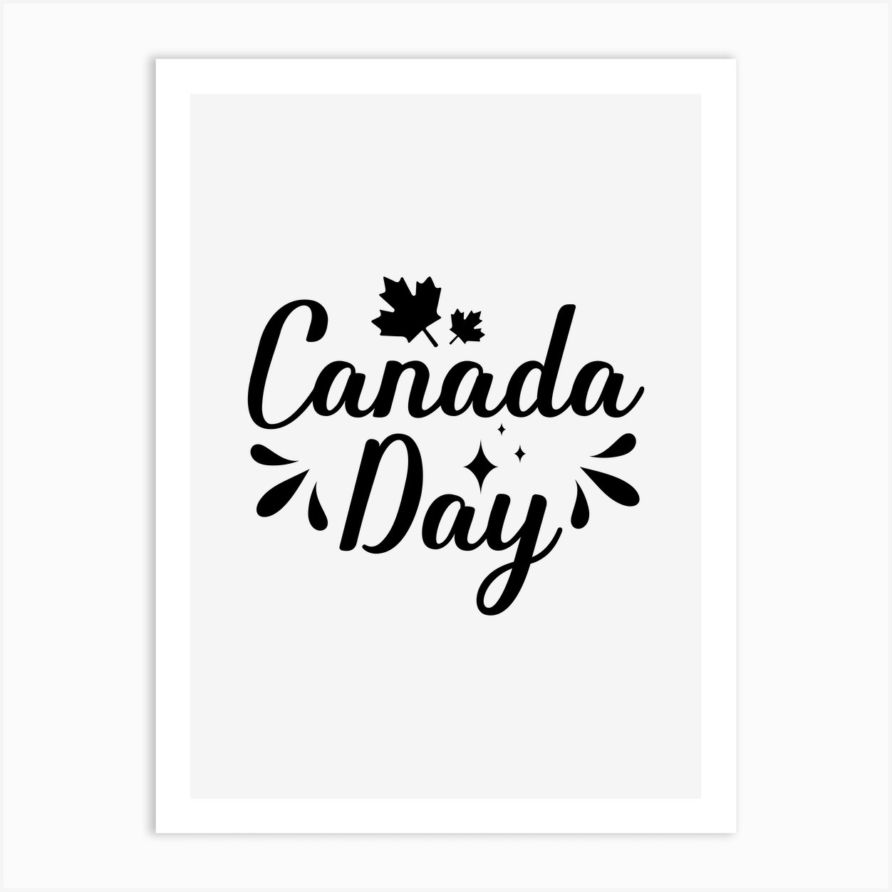 Canada Day Art Print by Arafat Uddin Fy