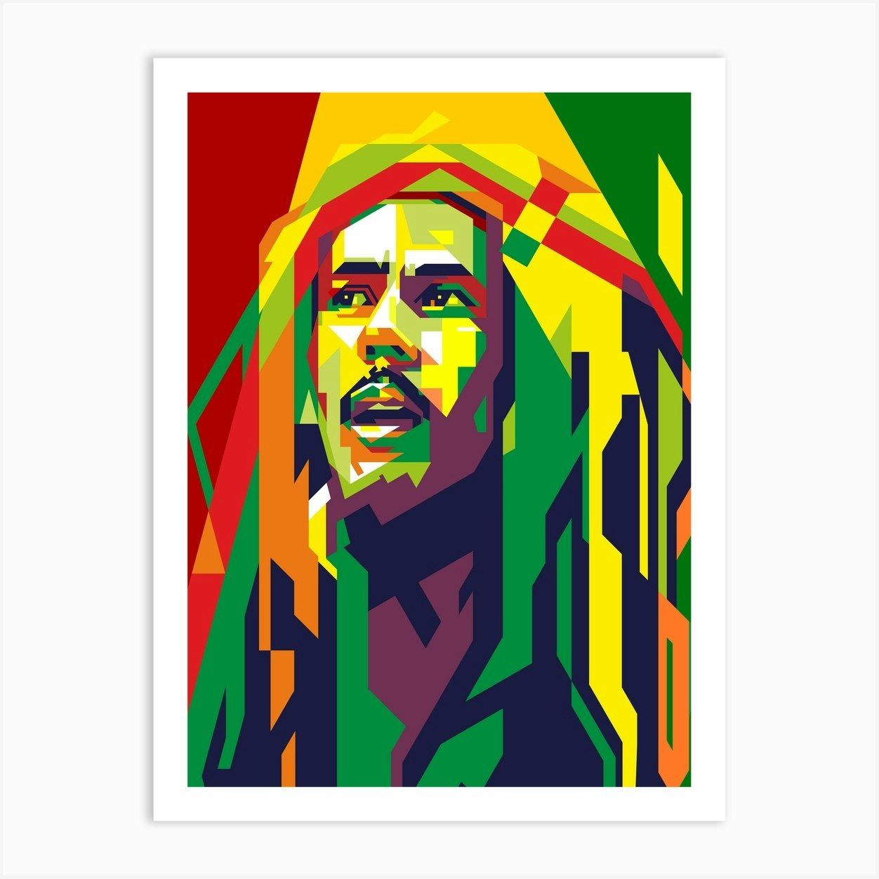 Bob Marley Pop Art Art Print By Andika Bahtiar Fy 