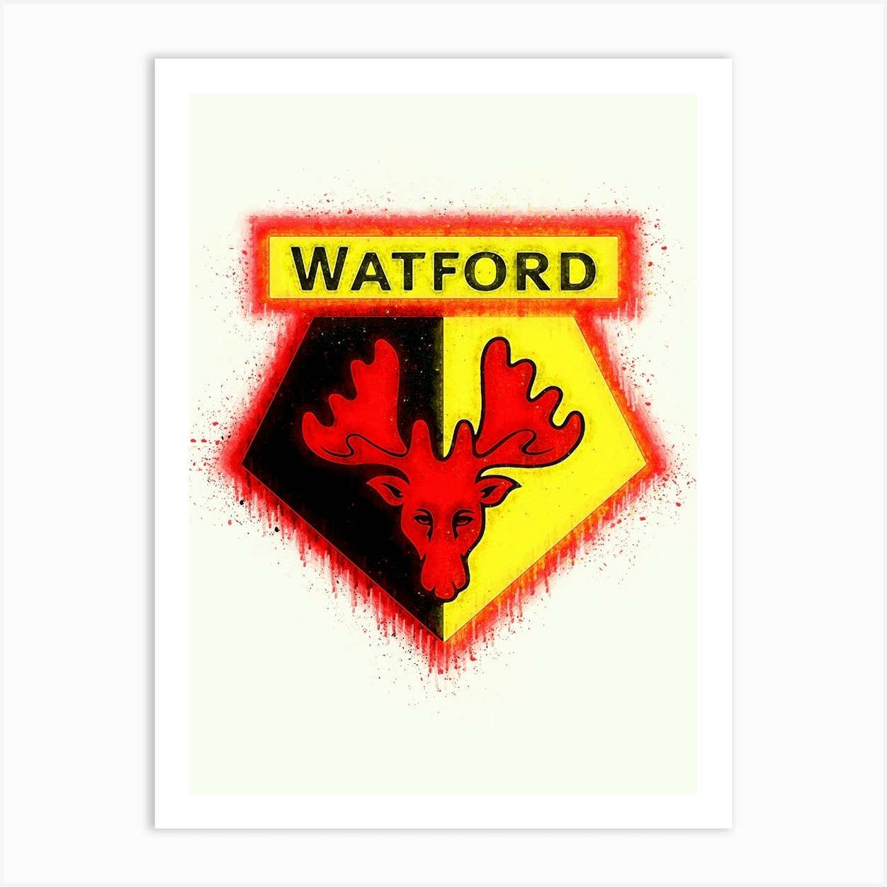Watford Art Print by KunStudio Fy