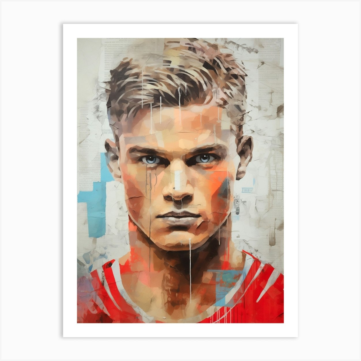 Joshua Kimmich (2) Art Print by deedilyn_sports - Fy