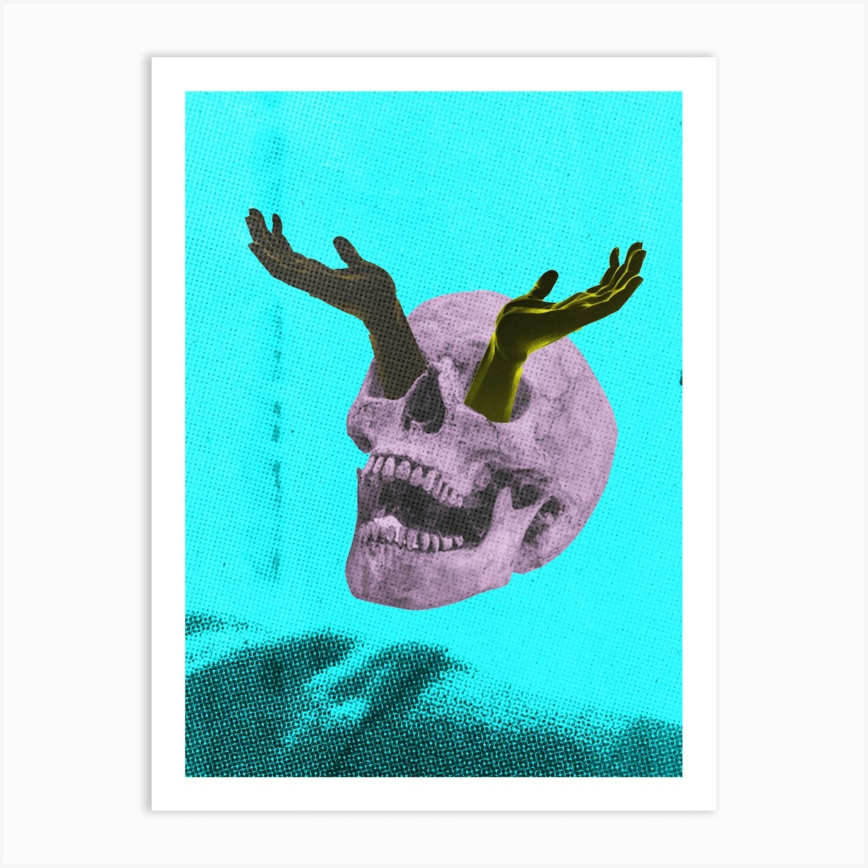 Skull Art Print by Phil Perkin - Fy