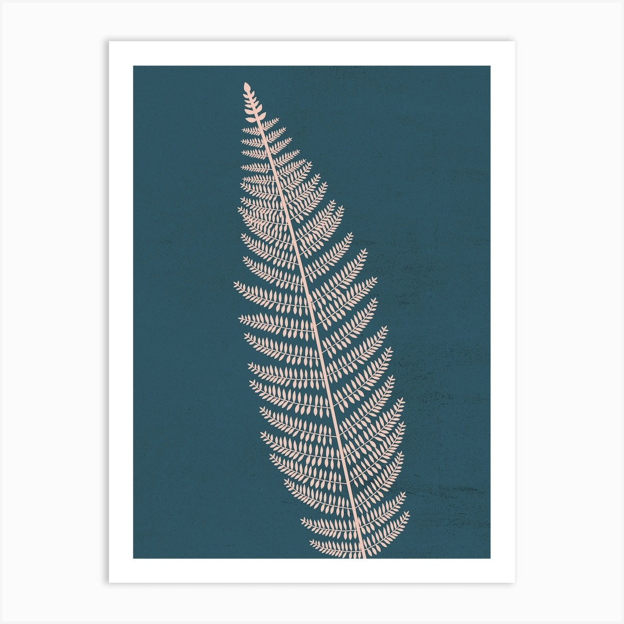 Fern Leaf Art Print by Technicolorable - Fy