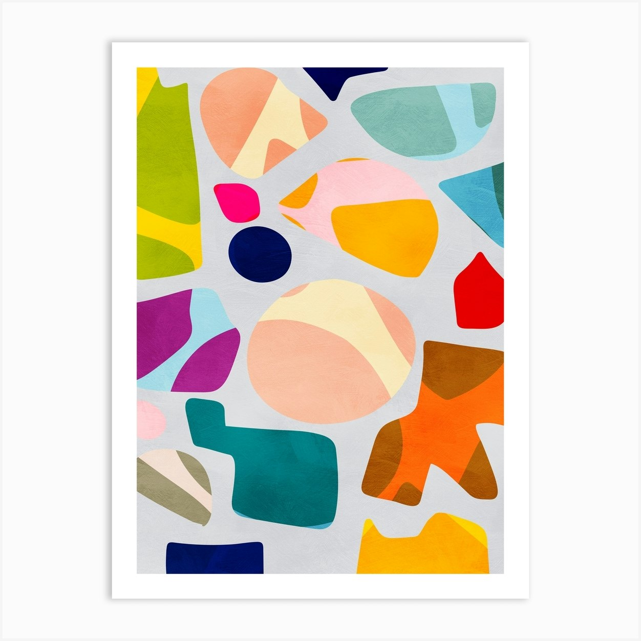 Minimal Matisse 4 Art Print by Ana Rut Bre - Fy