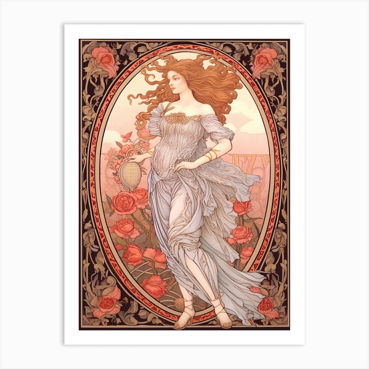 Aphrodite Art Nouveau 2 Art Print By New Romantics Fy   Ef623493 C106 42fa 8326 Baedfc299d6e 