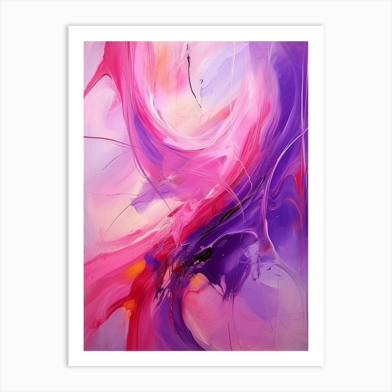 Abstract Texture 3 Art Print by Abstract Art Expressions Fy