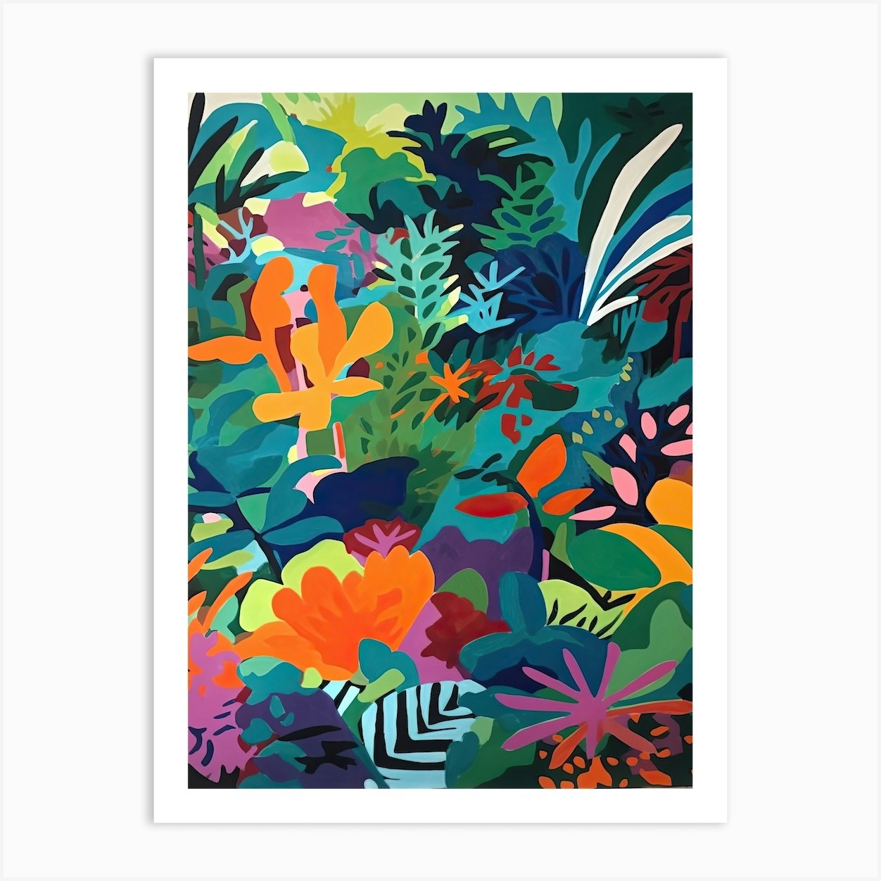 Gardens By The Bay, Singapore Painting 2 Art Print by Garden Wanderlust ...