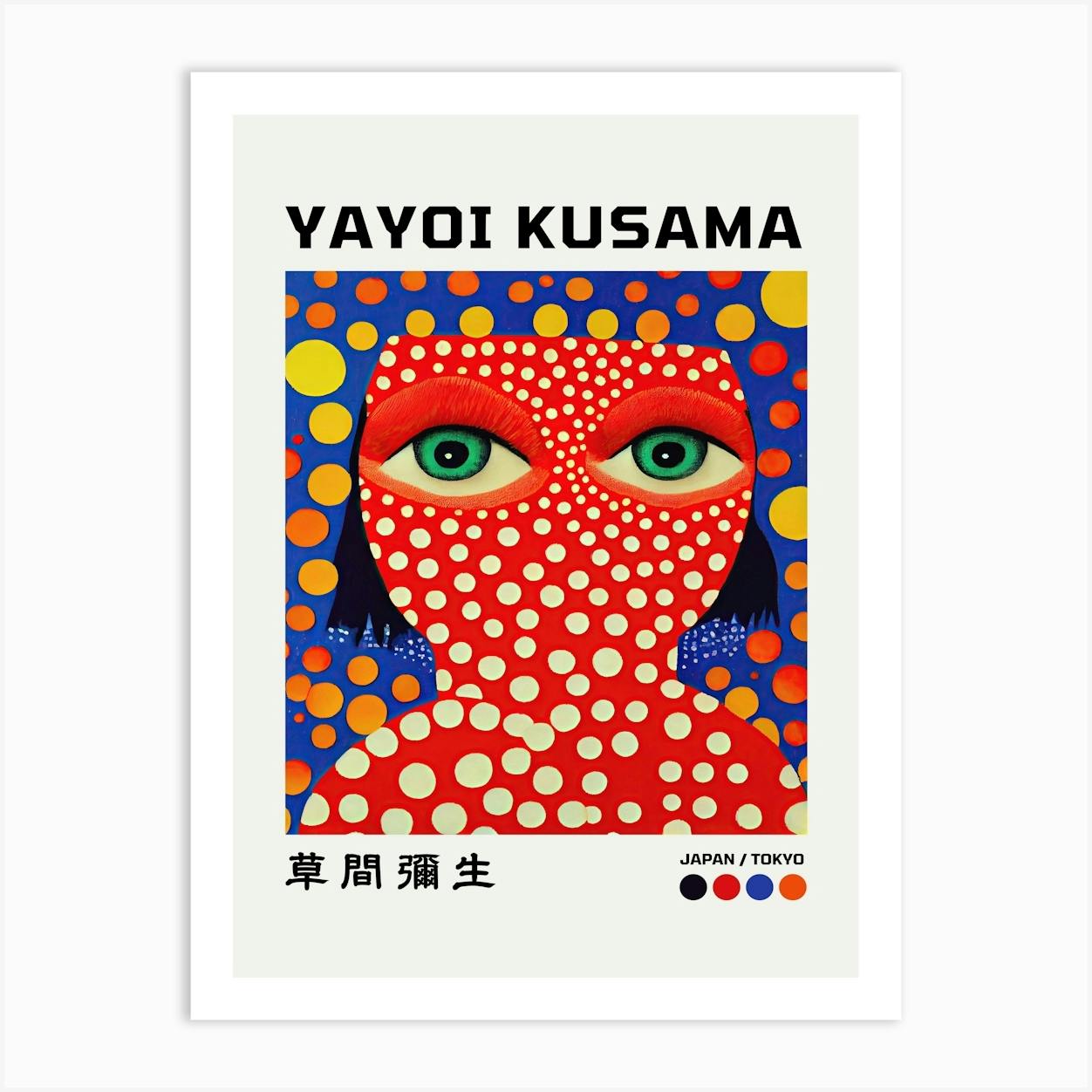 Yayoi Kusama 6 Art Print by botros zaki - Fy