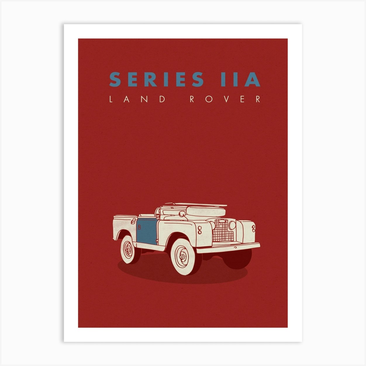 Series Landrover Art Print by Wilder Goods - Fy