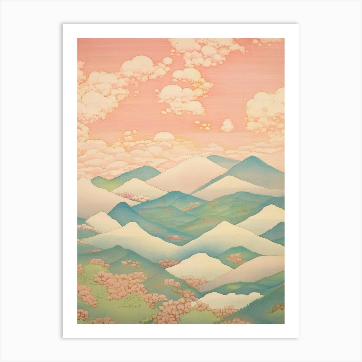 Mount Tateyama In Toyama, Japanese Landscape 2 Art Print by Travel ...