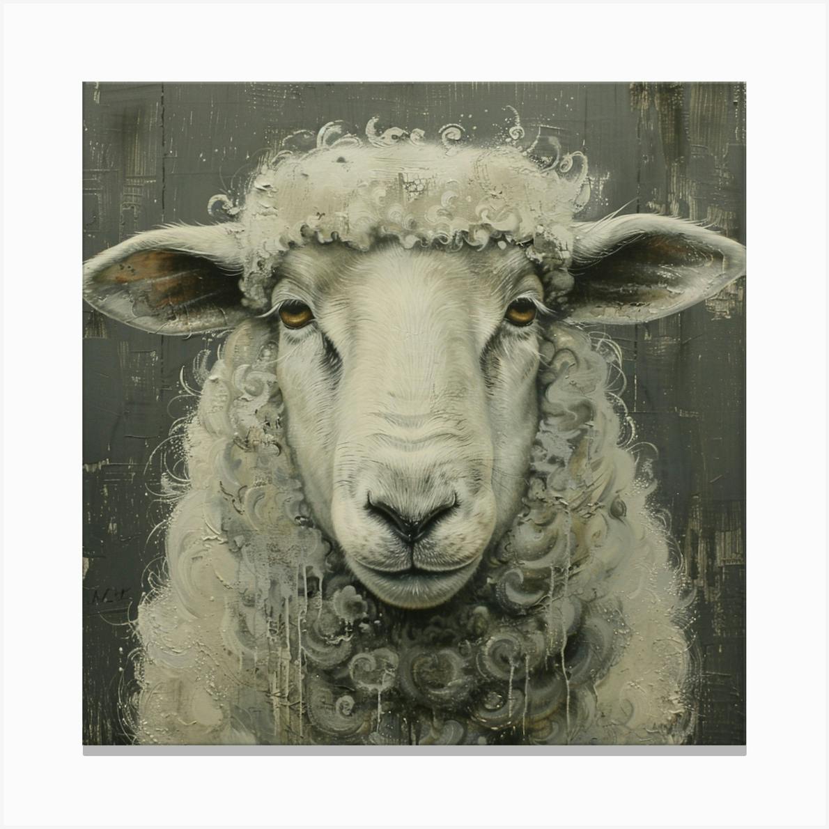 絵画 Sheep Sheep High-Res Vector Graphic - Getty Images
