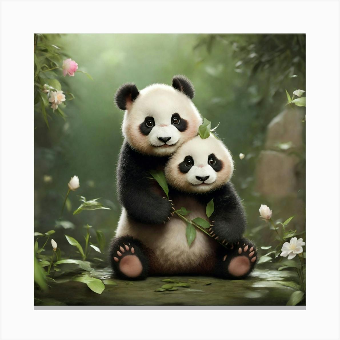 ARTCANVAS Panda Bear Animal Canvas Art Print online