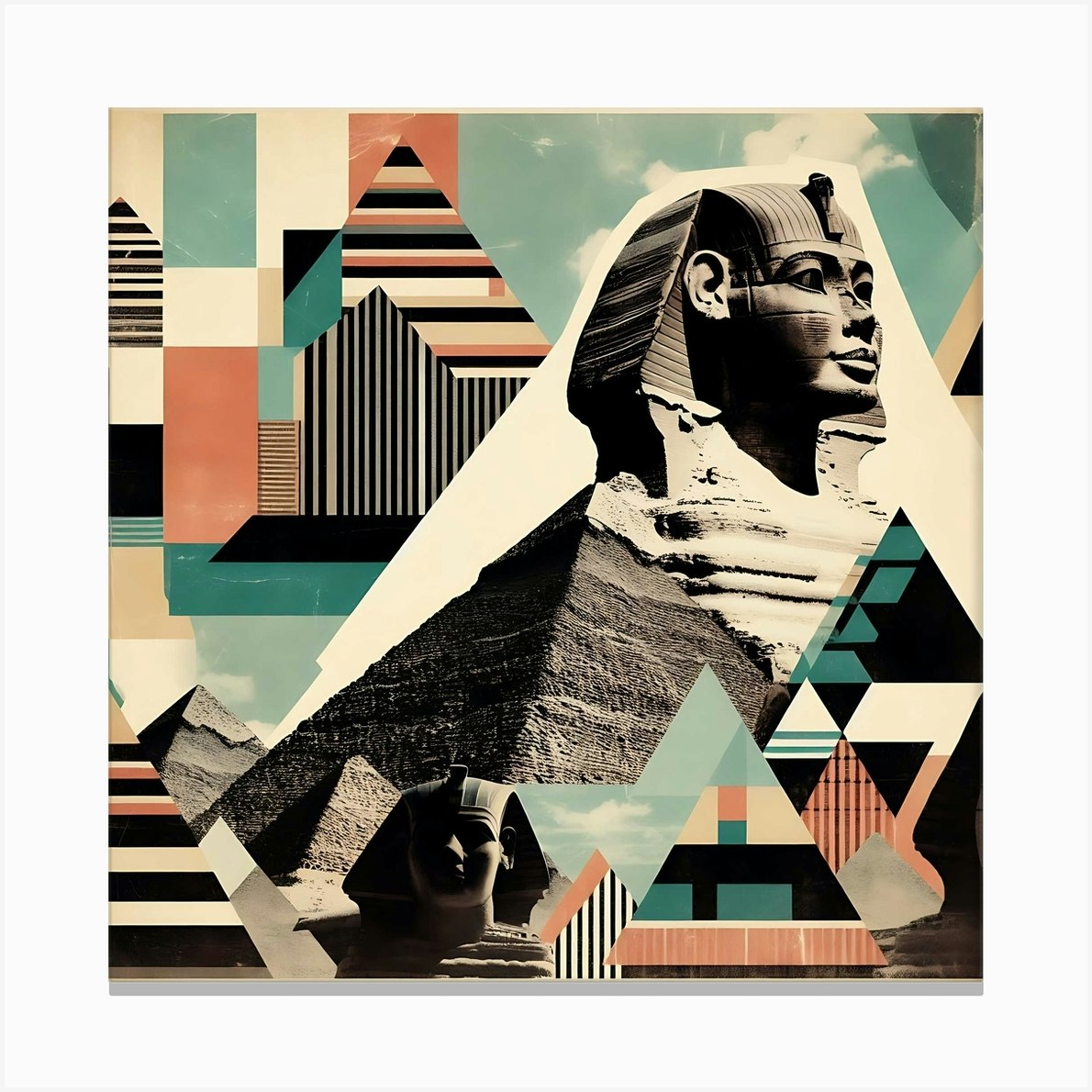 Egyptian Pyramids 6 Canvas Print by MichaelRagheb - Fy