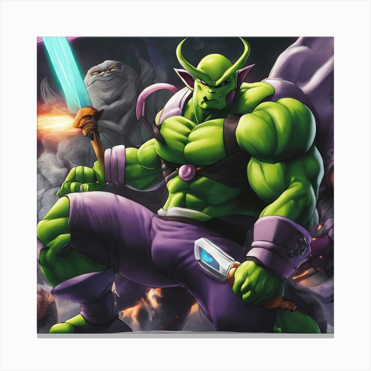 Dragon Ball Z 23 Canvas Print by Pat4U - Fy