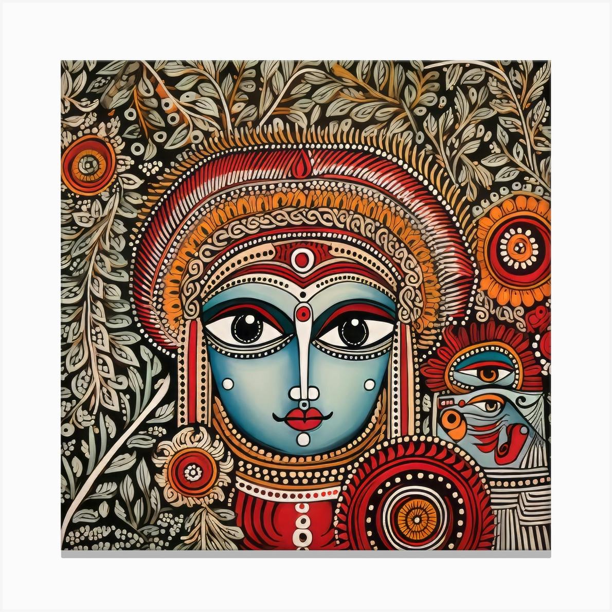 Canvas Indian Abstract Painting factory