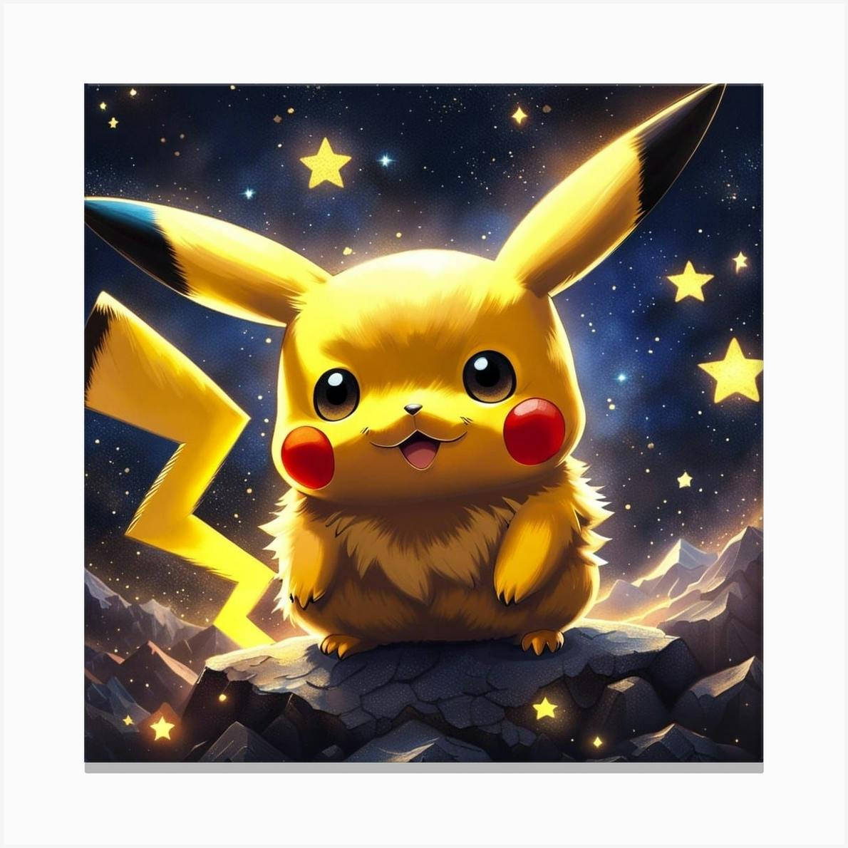 8x10 Pokémon deals Pikachu Artwork