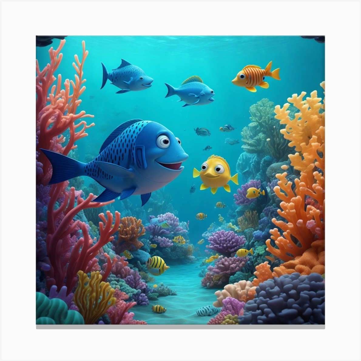 Finding Nemo Canvas Print by Candyscape Fy