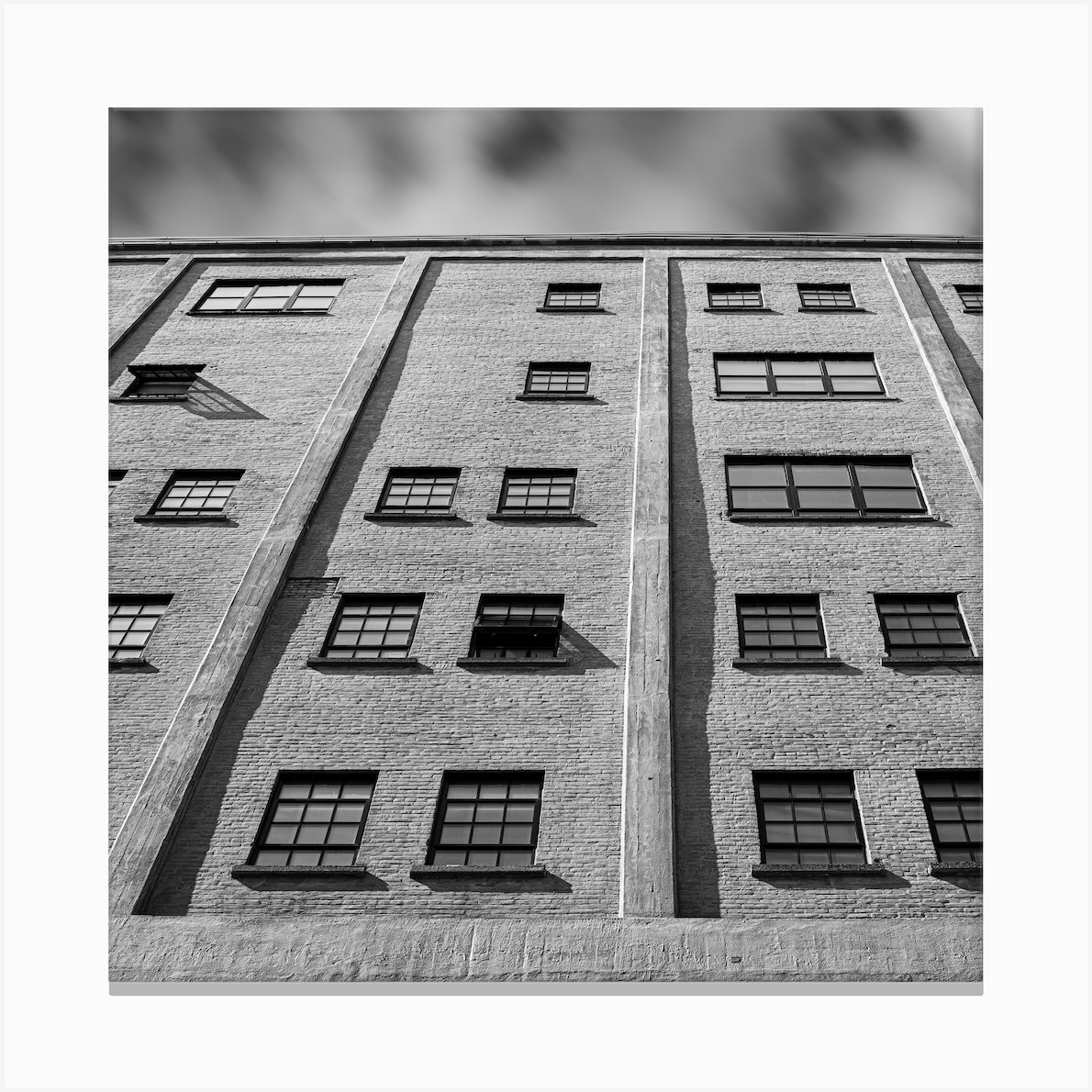 What Is Now Bw Square Canvas Print By Blumwurks - Fy